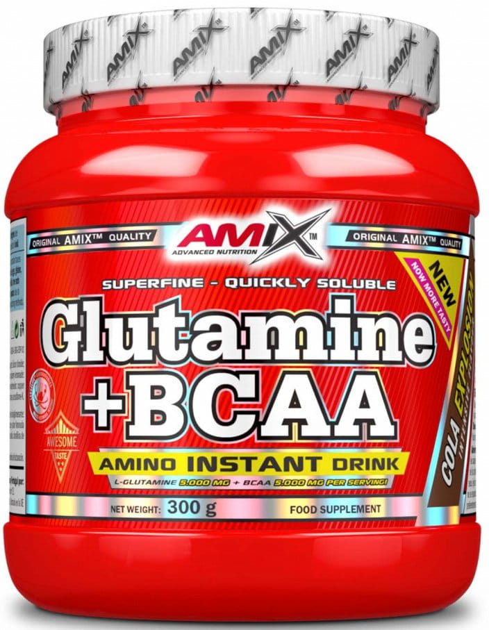L-Glutamine + BCAA in poeder Amix 530g