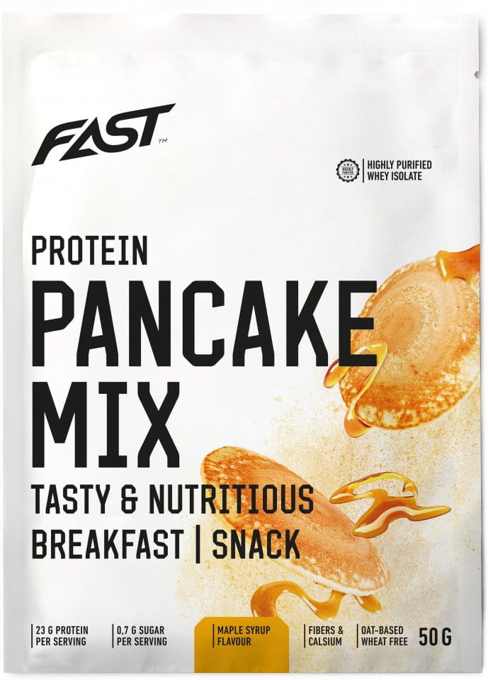 Eiwit pannenkoeken FAST Protein Pancake Mix 50 g maple syrup