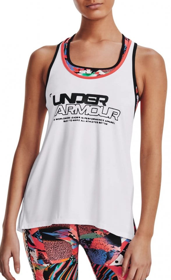 Tanktop Under Armour Knockout Tank CB Graphic-WHT