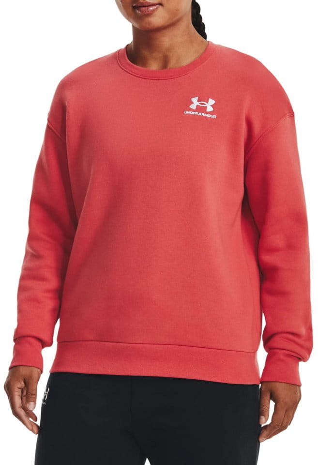 Sweatshirt Under Armour Essential Fleece Crew-RED