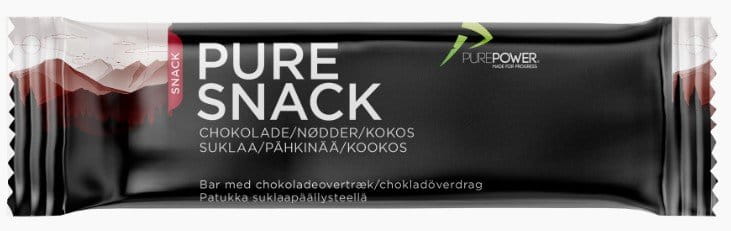 Bar Power Pure Snack Dark chocolate and coconut(rawbar)