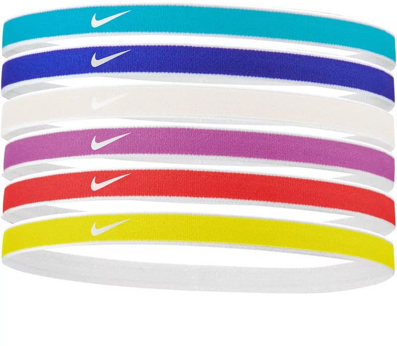Hoofdband Nike Swoosh Sport Headbands 6 PK Tipped