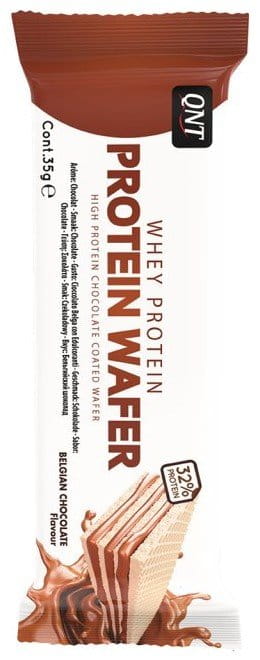 Eiwitrepen en koekjes QNT Protein Wafer Chocolate - 35 g